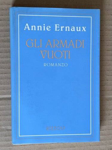 Annie ernaux gli armadi - annie,