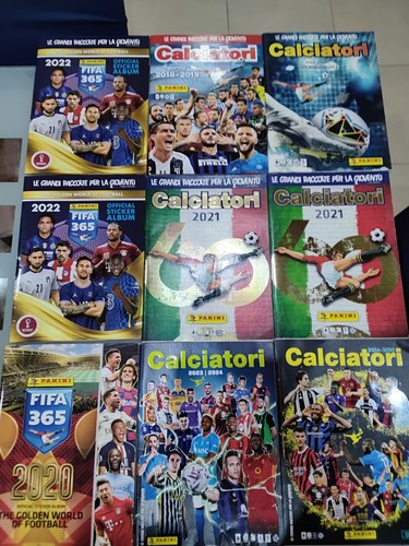 Panini footballers album lot - footballers,