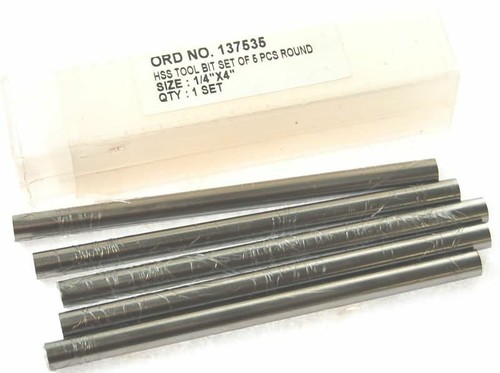 Set hss round tool steel - of,