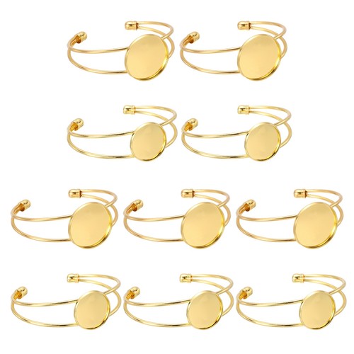 Pieces empty bracelets with - pieces,