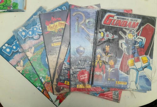 Lot empty figure albums - lot, 9