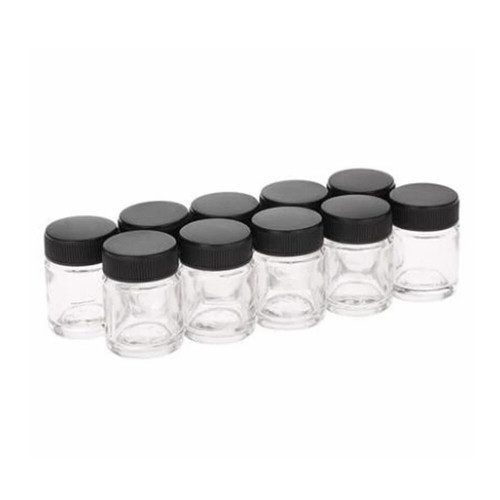 Glass airbrush bottles 10pcs