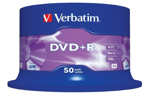 Dvd verbatim 16x - dvd, gb