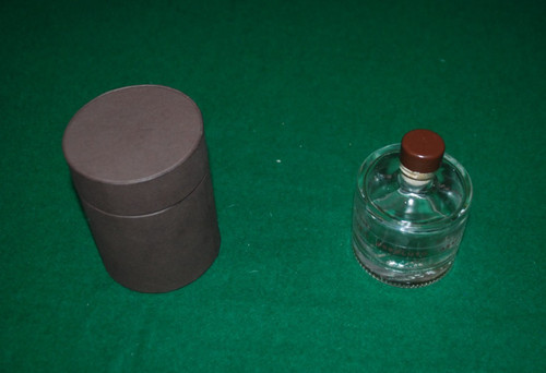 Curti empty box and bottle - box,