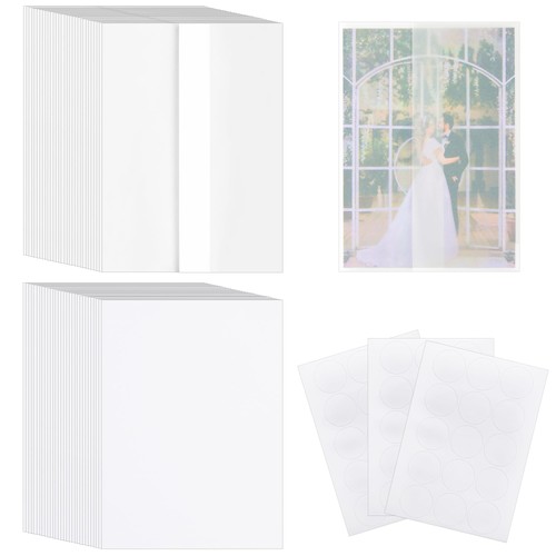 Set empty white tickets - set,