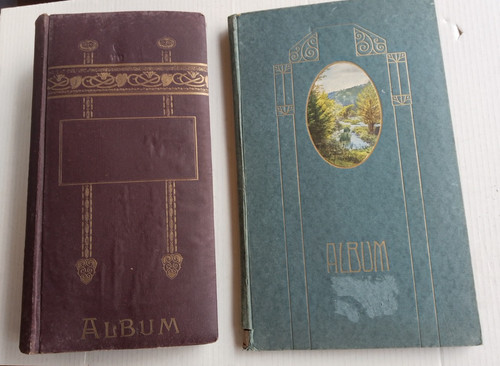 Empty postcard album 1920s - empty,