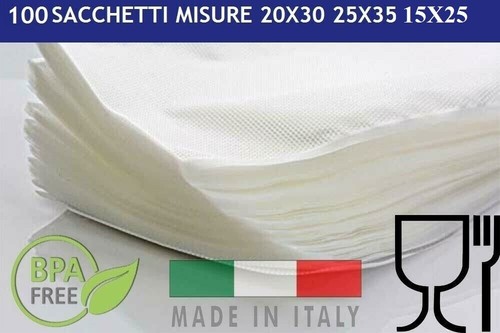 100 sacchetti sotto vuoto - sacchetti,